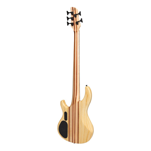 Tokai 'Legacy Series' 5-String Ash Neck-Through Contemporary Electric Bass Guitar (Natural Satin)-TL-CTNB3/5-NST