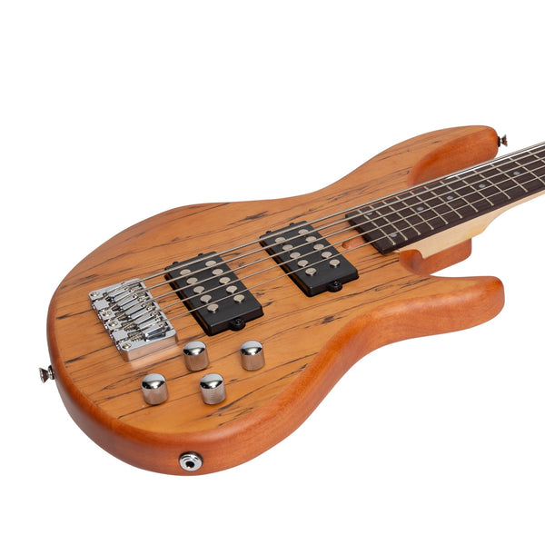 Tokai 'Legacy Series' 5-String Mahogany T-Style Contemporary Electric Bass Guitar (Natural Satin)-TL-CB1/5-NST