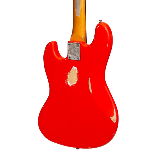 Tokai 'Legacy Series' JB-Style 'Relic' Electric Bass (Red)-TL-JBR-RED