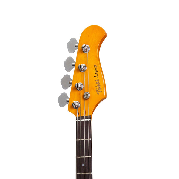 Tokai 'Legacy Series' JB-Style 'Relic' Electric Bass (Red)-TL-JBR-RED