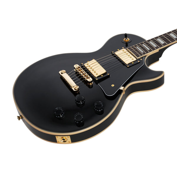 Tokai 'Legacy Series' LP-Custom Style Electric Guitar (Black)-TL-LC-BLK