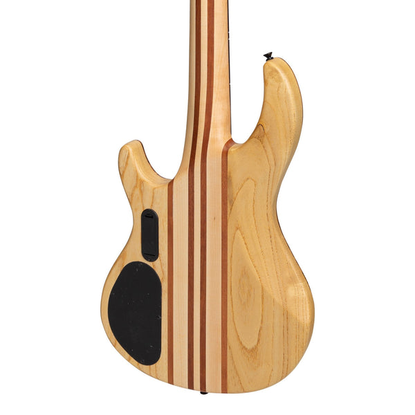 Tokai 'Legacy Series' 5-String Ash & Zebrano Neck-Through Contemporary Electric Bass Guitar (Natural Satin)-TL-CTNB5/5-NST