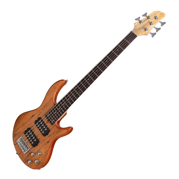 Tokai 'Legacy Series' 5-String Mahogany T-Style Contemporary Electric Bass Guitar (Natural Satin)-TL-CB1/5-NST