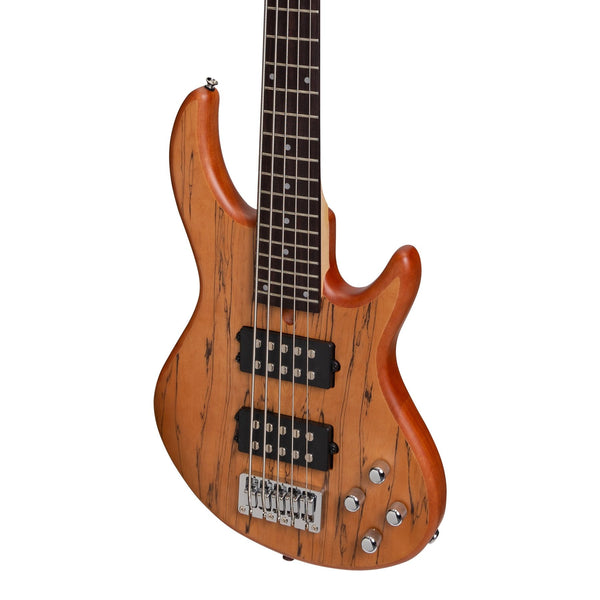 Tokai 'Legacy Series' 5-String Mahogany T-Style Contemporary Electric Bass Guitar (Natural Satin)-TL-CB1/5-NST