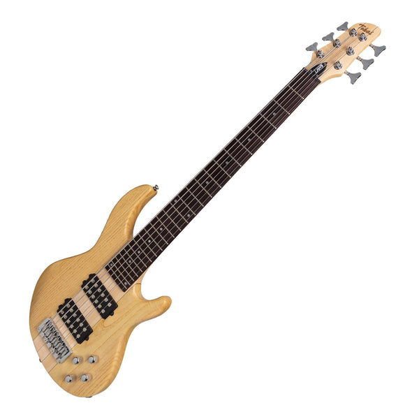 Tokai 'Legacy Series' 6-String Ash Neck-Through Contemporary Electric Bass Guitar (Natural Satin)-TL-CTNB3/6-NST