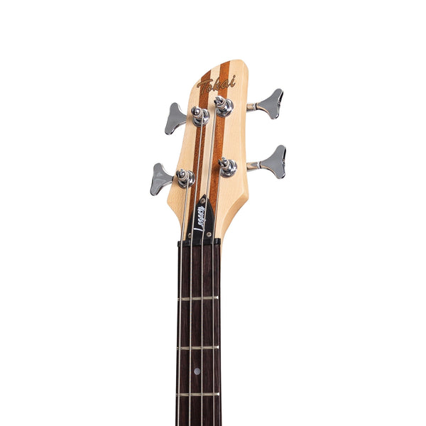 Tokai 'Legacy Series' Ash Neck-Through Contemporary Electric Bass Guitar (Natural Satin)-TL-CTNB3-NST
