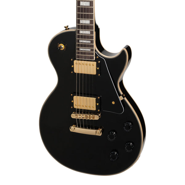 Tokai 'Legacy Series' LP-Custom Style Electric Guitar (Black)-TL-LC-BLK