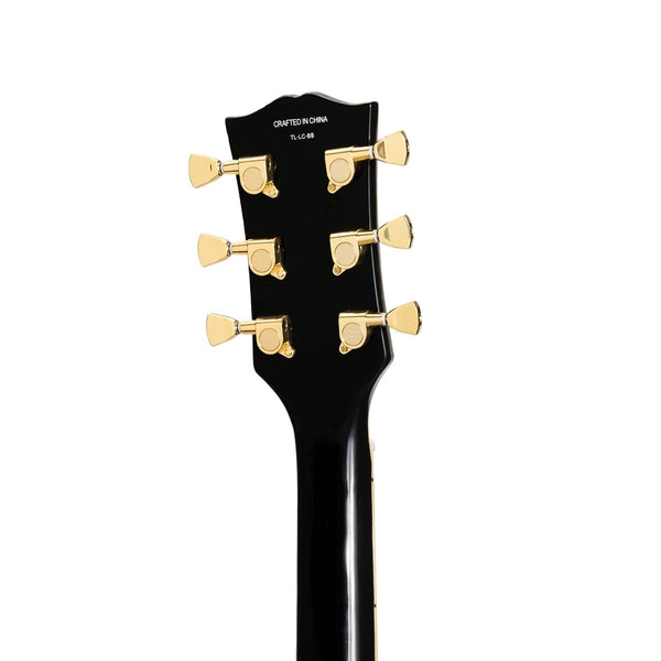 Tokai 'Legacy Series' LP-Custom Style Electric Guitar (Black)-TL-LC-BLK