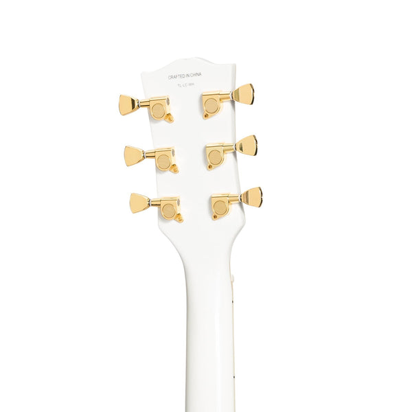 Tokai 'Legacy Series' LP-Custom Style Electric Guitar (White)-TL-LC-WH