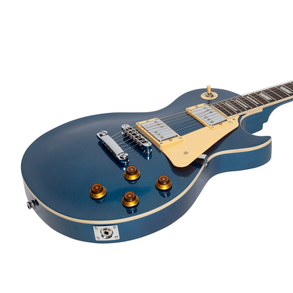 Tokai 'Legacy Series' LP-Style Electric Guitar (Metallic Blue)-TL-LP2-MBL