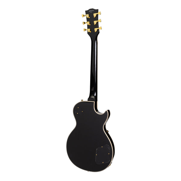 Tokai 'Legacy Series' Left Handed LP-Custom Style Electric Guitar (Black)-TL-LCL-BLK