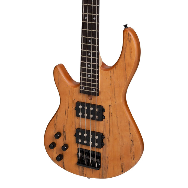 Tokai 'Legacy Series' Left Handed Mahogany T-Style Contemporary Electric Bass Guitar (Natural Satin)-TL-CB1L-NST
