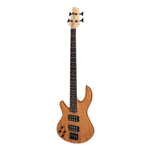 Tokai 'Legacy Series' Left Handed Mahogany T-Style Contemporary Electric Bass Guitar (Natural Satin)-TL-CB1L-NST