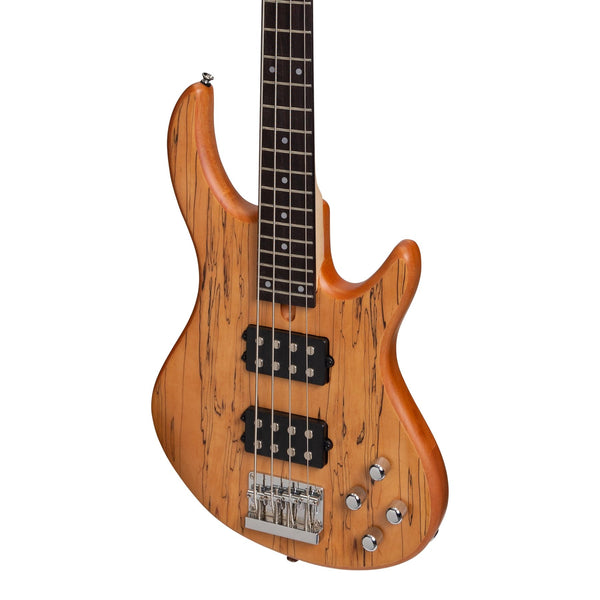 Tokai 'Legacy Series' Mahogany T-Style Contemporary Electric Bass Guitar (Natural Satin)-TL-CB1-NST