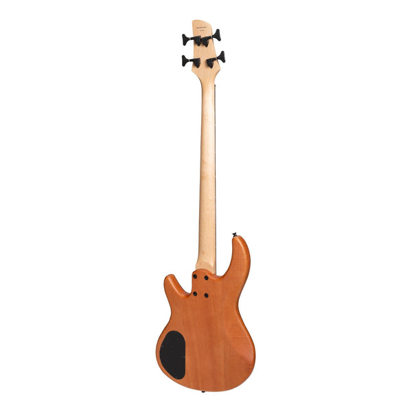 Tokai 'Legacy Series' Mahogany & Zebrano T-Style Contemporary Electric Bass Guitar (Natural Satin)-TL-CB2-NST