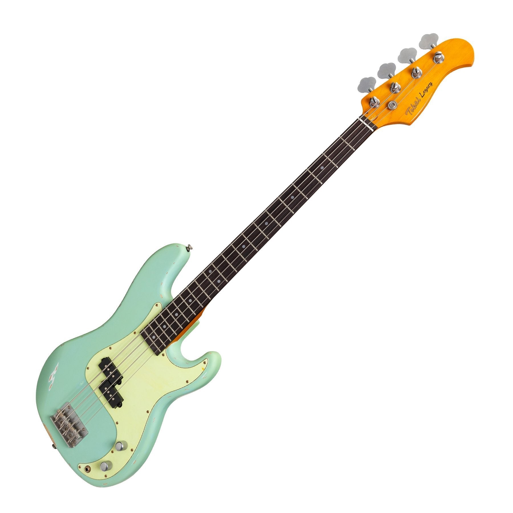 Tokai 'Legacy Series' P-Style 'Relic' Electric Bass (Blue