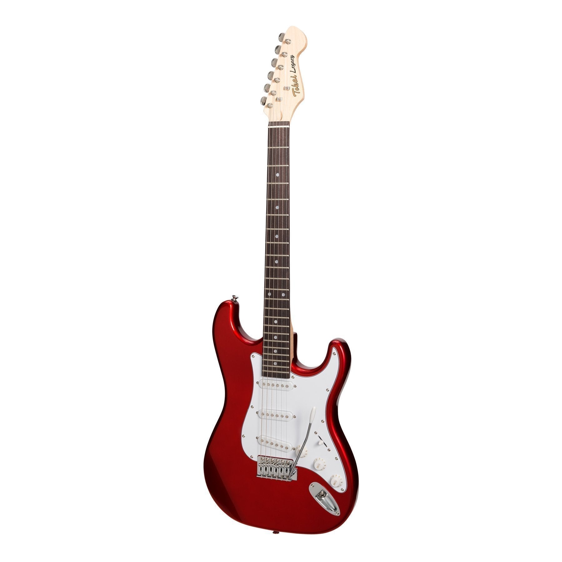 Tokai 'Legacy Series' ST-Style Electric Guitar (Candy Apple Red)-TL-ST-CAR/R