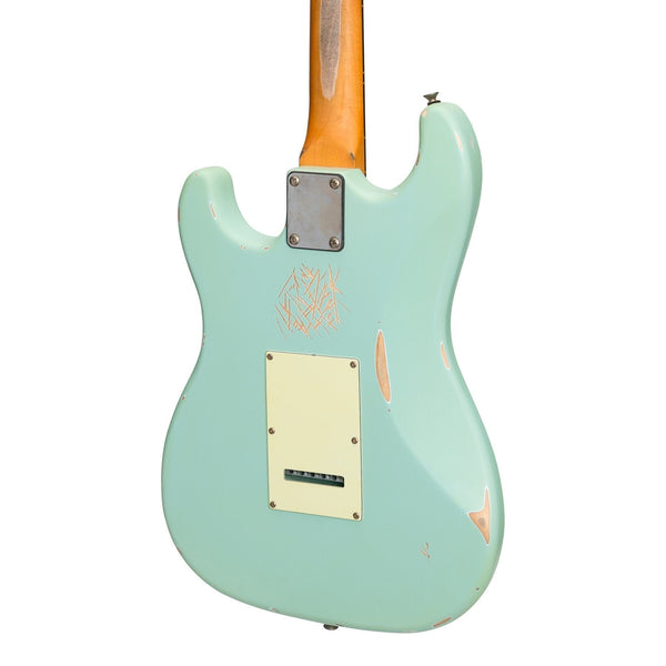Tokai 'Legacy Series' ST-Style HSS 'Relic' Electric Guitar (Blue)-TL-ST5-BLU