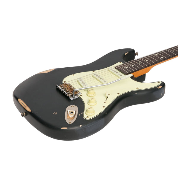 Tokai 'Legacy Series' ST-Style 'Relic' Electric Guitar (Black)-TL-ST6-BLK