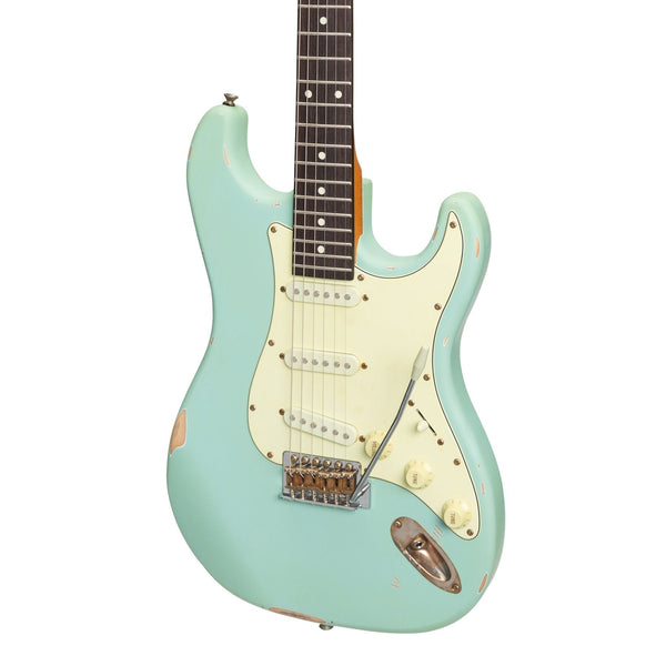 Tokai 'Legacy Series' ST-Style 'Relic' Electric Guitar (Blue)-TL-ST6-BLU