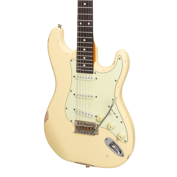 Tokai 'Legacy Series' ST-Style 'Relic' Electric Guitar (Cream)-TL-ST6-CRM