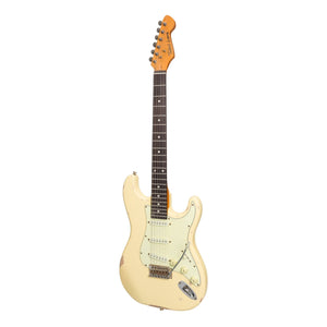 Tokai Legacy Series ST Style Relic Electric Guitar Cream Tokai Guitars Australia